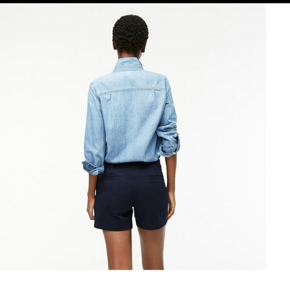 J Crew Women's Chino Shorts Sz 0 - Picture 2 of 5